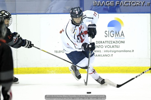 2017-10-15 Hockey Milano Rossoblu U15-Aosta 1130 Andrea Fornasetti